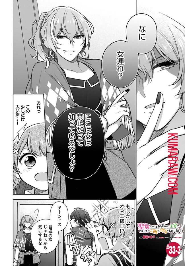 聖女じゃなかったので、王宮でのんびりご飯を作ることにしました 第33.3話 - 1