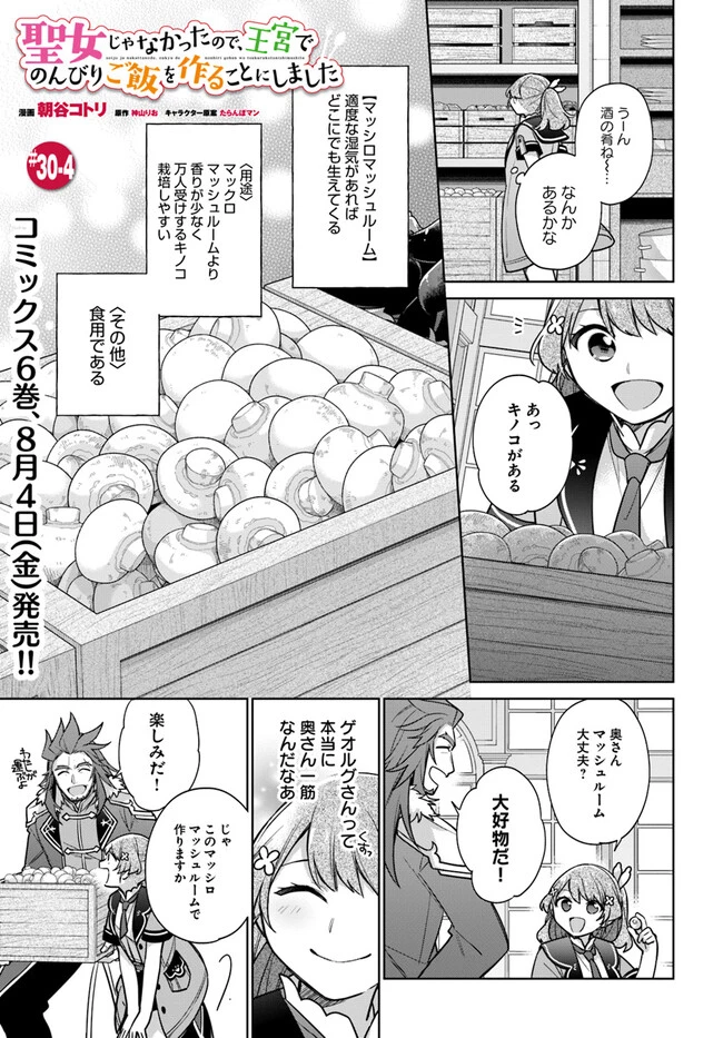 聖女じゃなかったので、王宮でのんびりご飯を作ることにしました 第30.4話 - 1